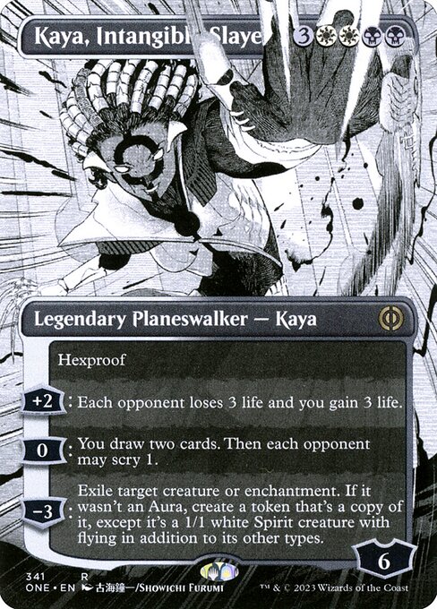 Kaya, Intangible Slayer - Phyrexia: All Will Be One (ONE) #341