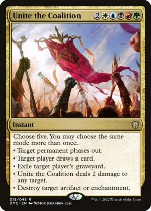 Unite the Coalition - Dominaria United Commander (DMC) #15