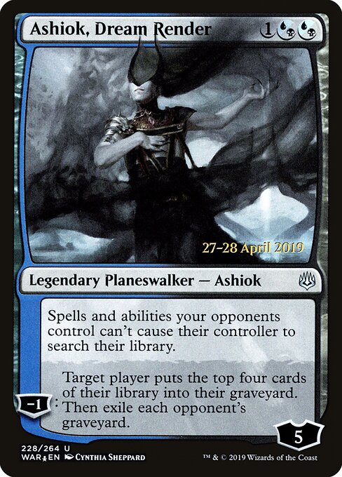 Ashiok, Dream Render - War of the Spark Promos (PWAR) #228s (Foil)