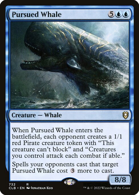 Pursued Whale - Commander Legends: Battle for Baldur's Gate (CLB) #732