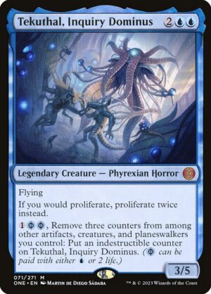 Tekuthal, Inquiry Dominus - Phyrexia: All Will Be One (ONE) #71