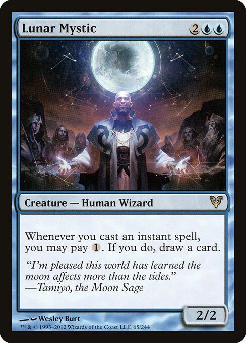 Lunar Mystic - Avacyn Restored (AVR) #65 (Foil)