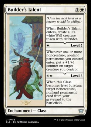 Builder's Talent - Bloomburrow (BLB) #5