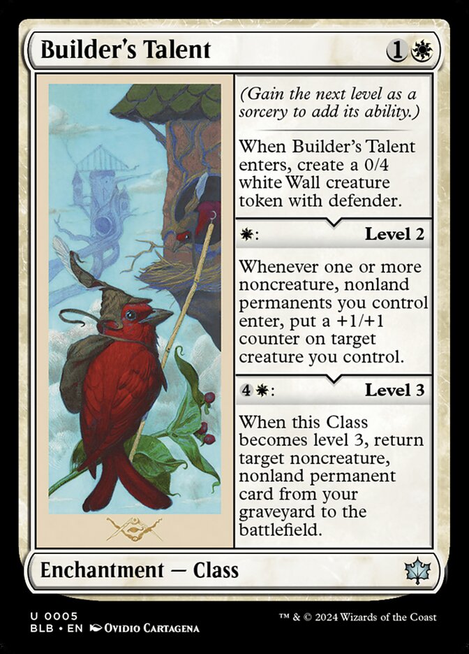 Builder's Talent - Bloomburrow (BLB) #5