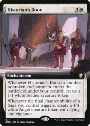 Historian's Boon - Dominaria United Commander (DMC) #71 (Foil)