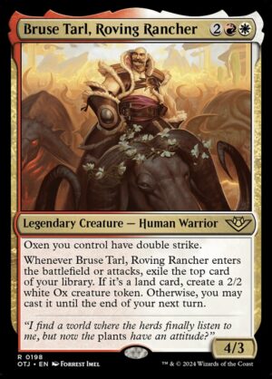 Bruse Tarl, Roving Rancher - Outlaws of Thunder Junction (OTJ) #198