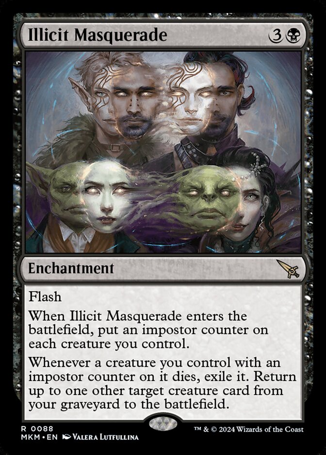Illicit Masquerade - Murders at Karlov Manor (MKM) #88