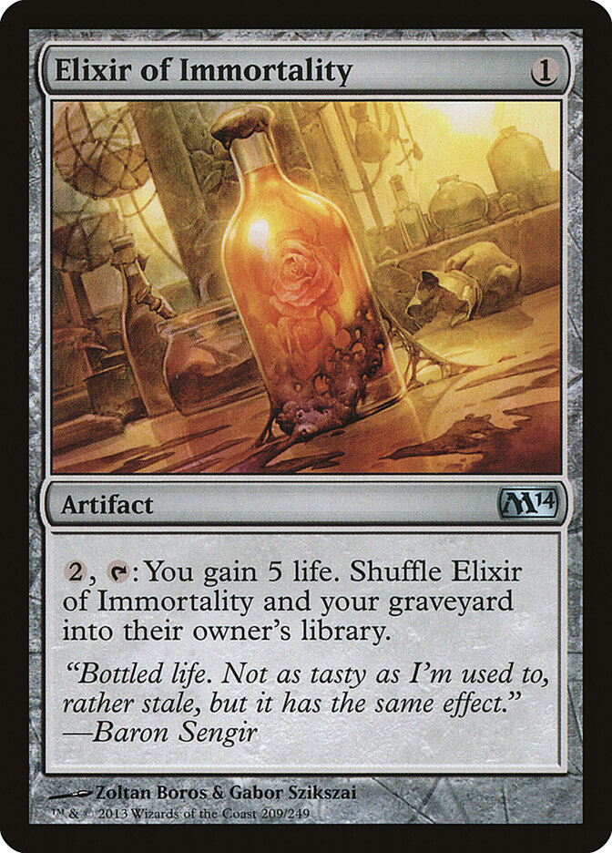 Elixir of Immortality - Magic 2014 (M14) #209