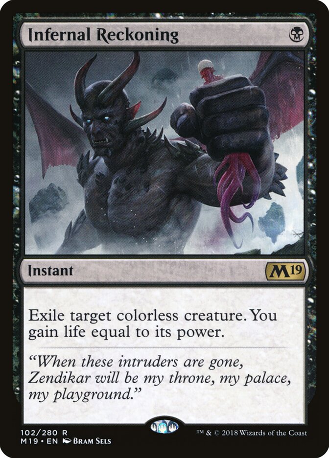 Infernal Reckoning - Core Set 2019 (M19) #102