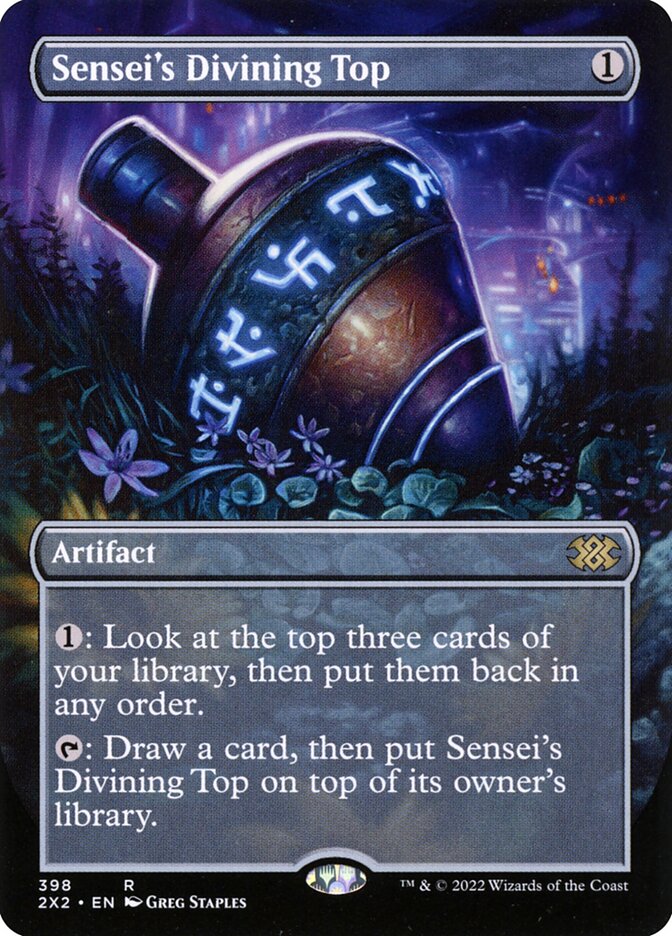 Sensei's Divining Top - Double Masters 2022 (2X2) #398