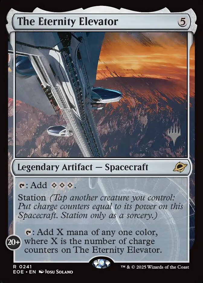 The Eternity Elevator - Edge of Eternities Promos (PEOE) #241p