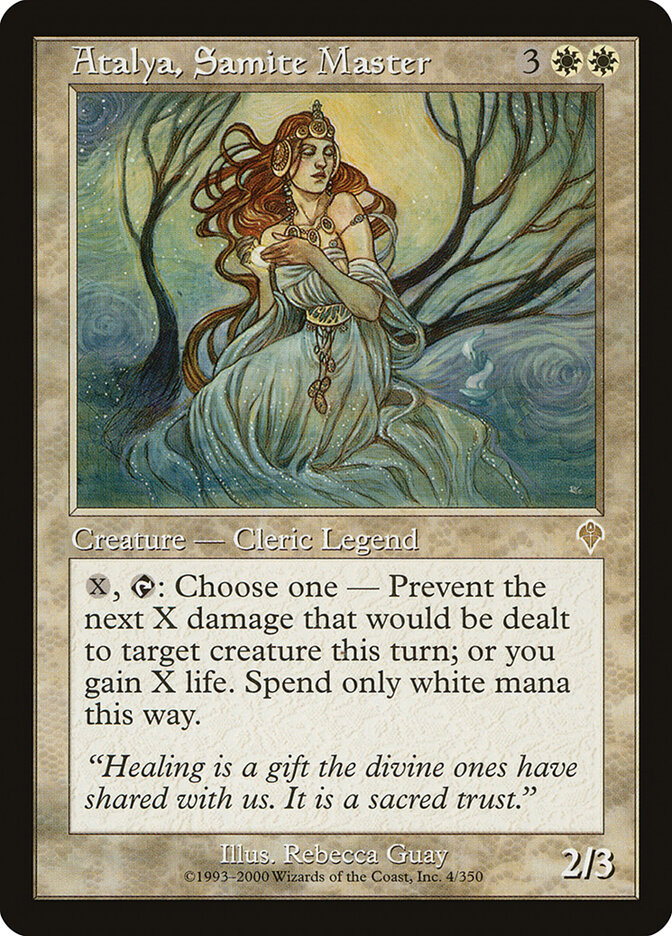Atalya, Samite Master - Invasion (INV) #4