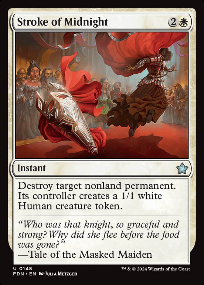 Stroke of Midnight - Foundations (FDN) #148 (Foil)