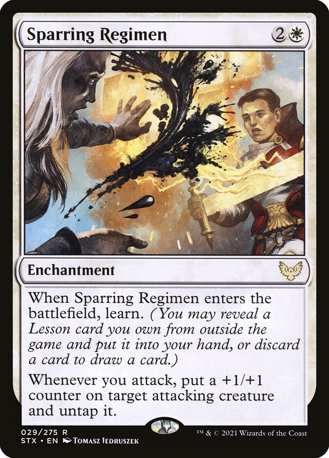 Sparring Regimen - Strixhaven: School of Mages (STX) #29