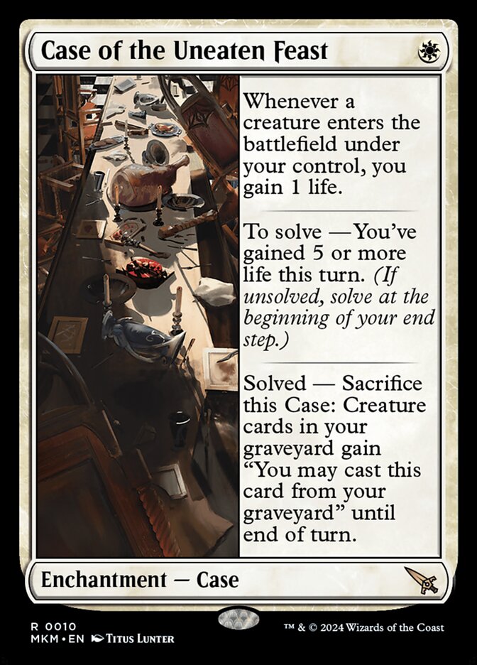 Case of the Uneaten Feast - Murders at Karlov Manor (MKM) #10 (Foil)