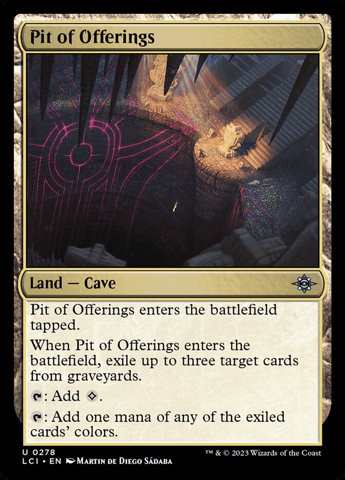 Pit of Offerings - The Lost Caverns of Ixalan (LCI) #278