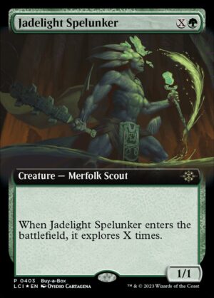 Jadelight Spelunker - The Lost Caverns of Ixalan (LCI) #403 (Foil)