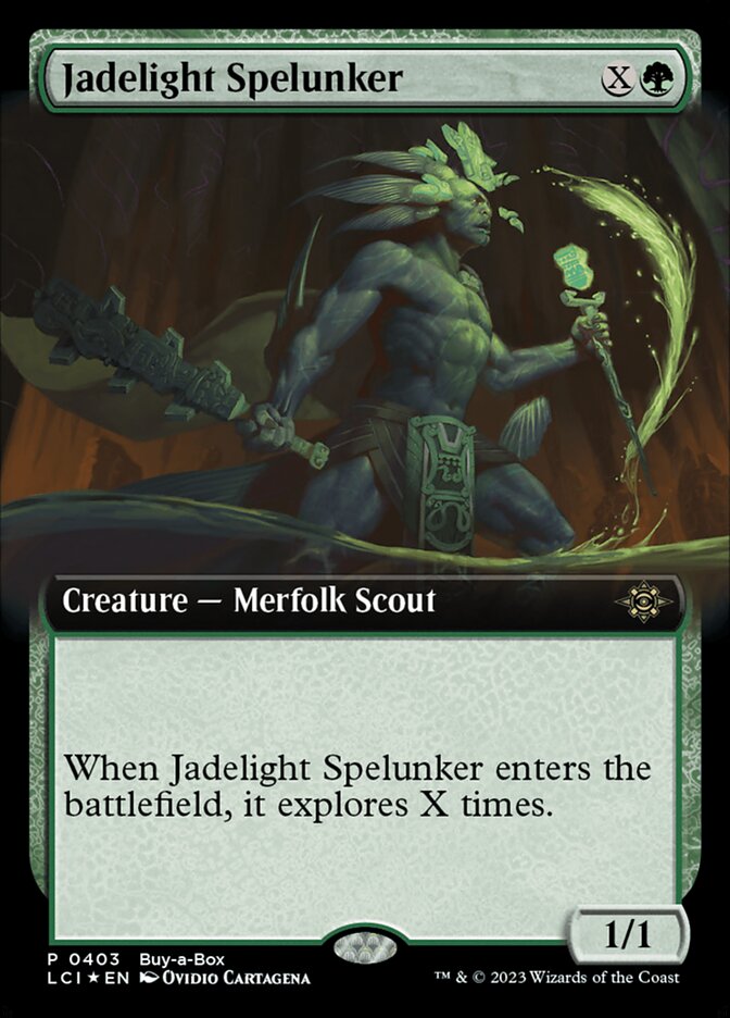 Jadelight Spelunker - The Lost Caverns of Ixalan (LCI) #403 (Foil)