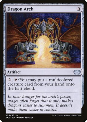 Dragon Arch - Double Masters 2022 (2X2) #305 (Foil)