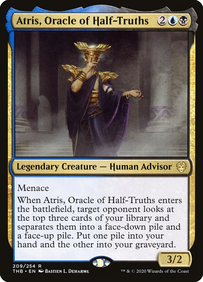 Atris, Oracle of Half-Truths - Theros Beyond Death (THB) #209