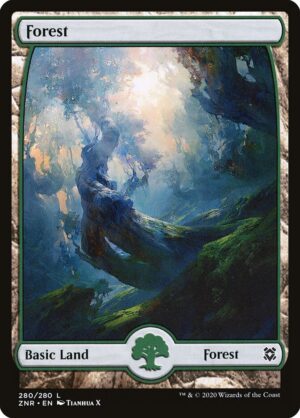 Forest - Zendikar Rising (ZNR) #280