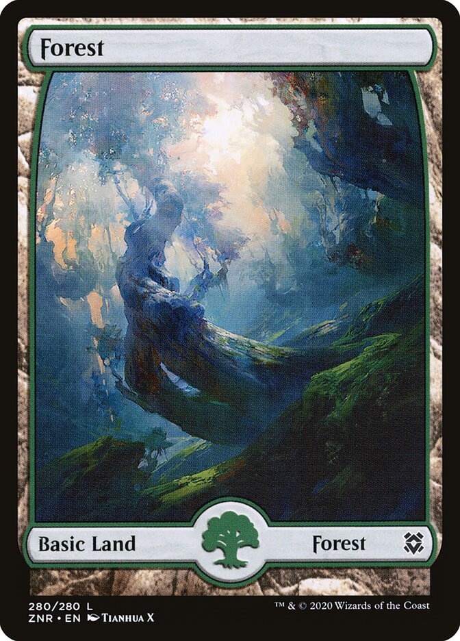 Forest - Zendikar Rising (ZNR) #280
