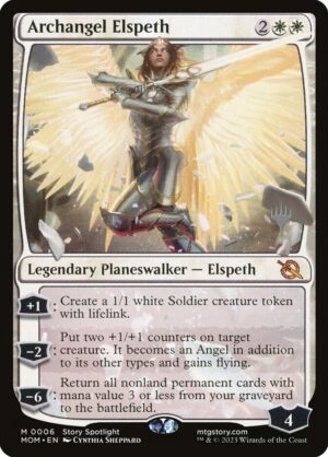 Archangel Elspeth - March of the Machine Promos (PMOM) #6p