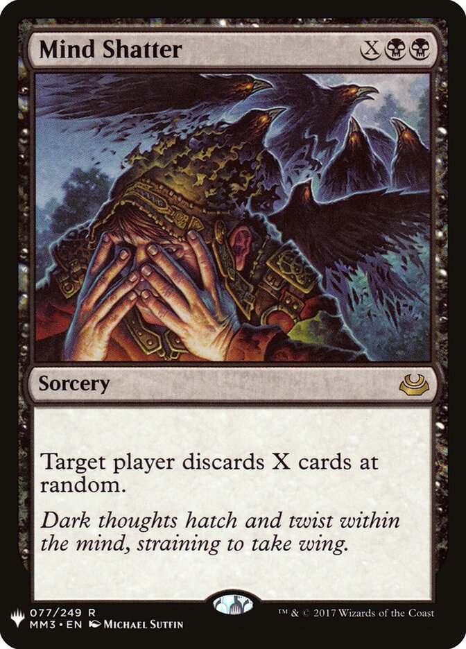 Mind Shatter - The List (PLST) #MM3-77