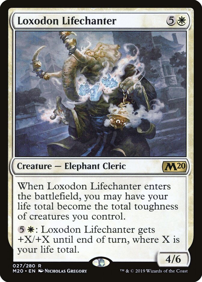 Loxodon Lifechanter - Core Set 2020 (M20) #27