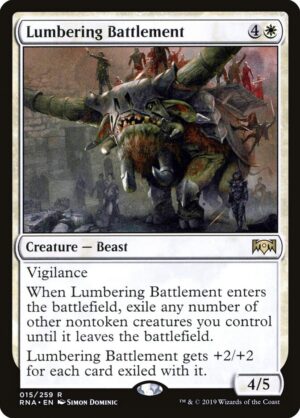 Lumbering Battlement - Ravnica Allegiance (RNA) #15