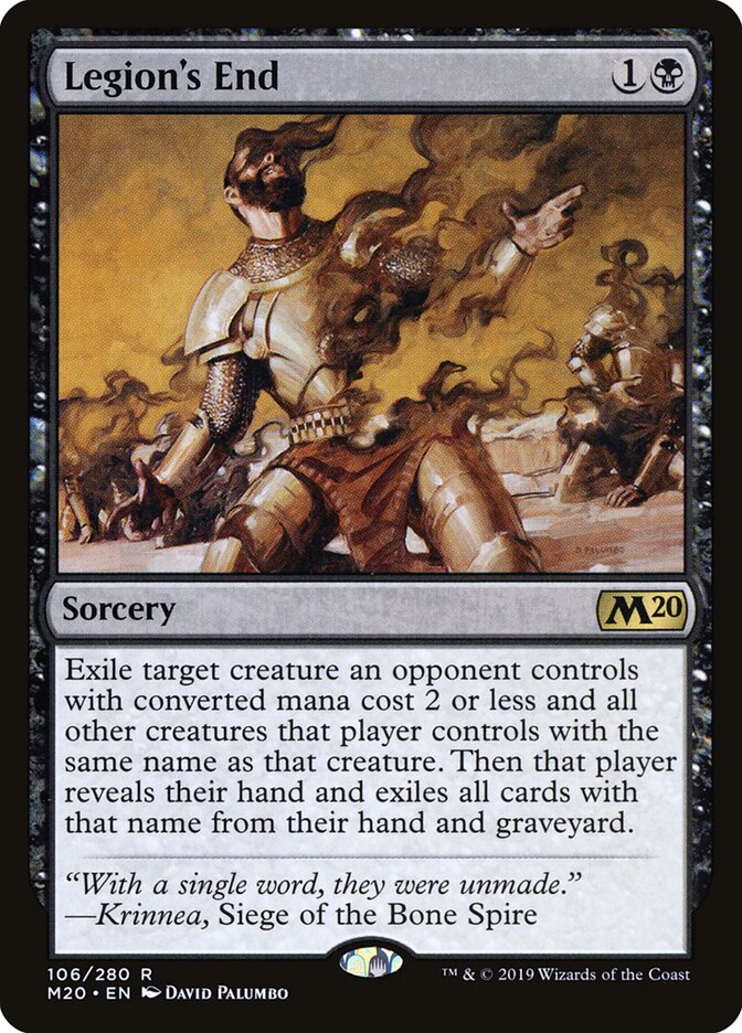 Legion's End - Core Set 2020 (M20) #106