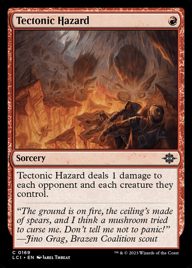 Tectonic Hazard - The Lost Caverns of Ixalan (LCI) #169