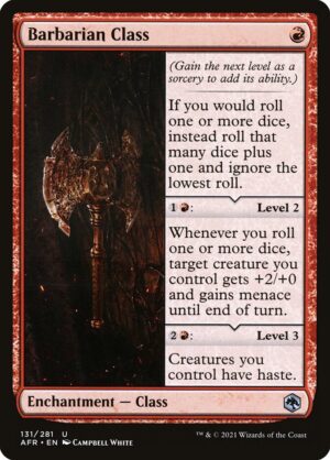 Barbarian Class - Adventures in the Forgotten Realms (AFR) #131