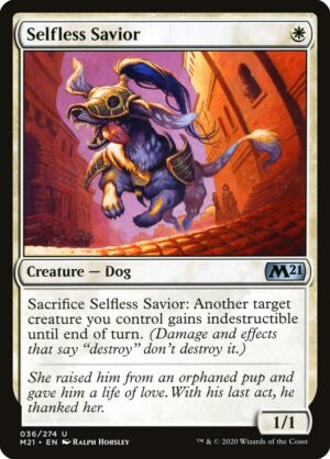 Selfless Savior - Core Set 2021 (M21) #36