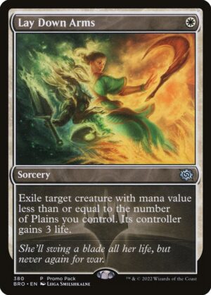 Lay Down Arms - The Brothers' War (BRO) #380 (Foil)