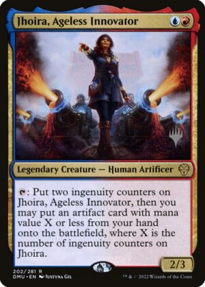 Jhoira, Ageless Innovator - Dominaria United Promos (PDMU) #202p