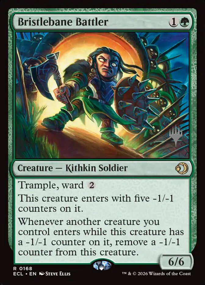 Bristlebane Battler - Lorwyn Eclipsed Promos (PECL) #168p