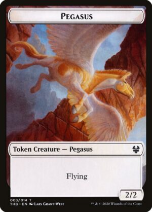 Pegasus - Theros Beyond Death Tokens (TTHB) #3