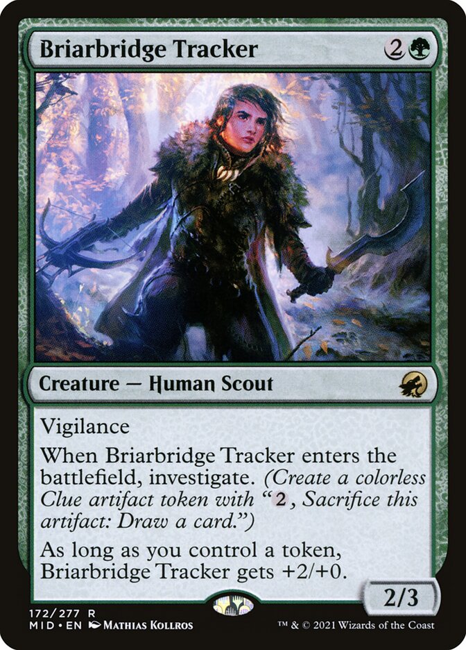 Briarbridge Tracker - Innistrad: Midnight Hunt (MID) #172